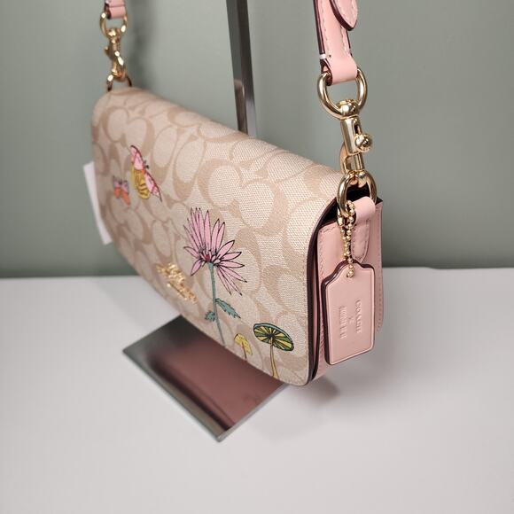 NWT CU395 Coach X Observed By Us Andrea Shoulder Bag Signature Kirsten Dunst - Picture 2 of 7